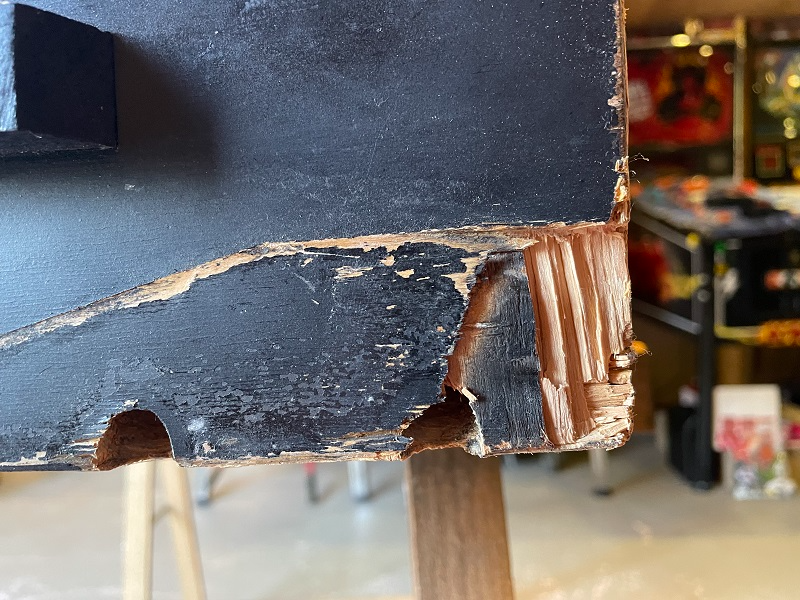 Bally AFM cab damage