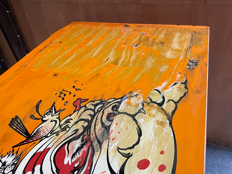 Williams Badcats cab paint
