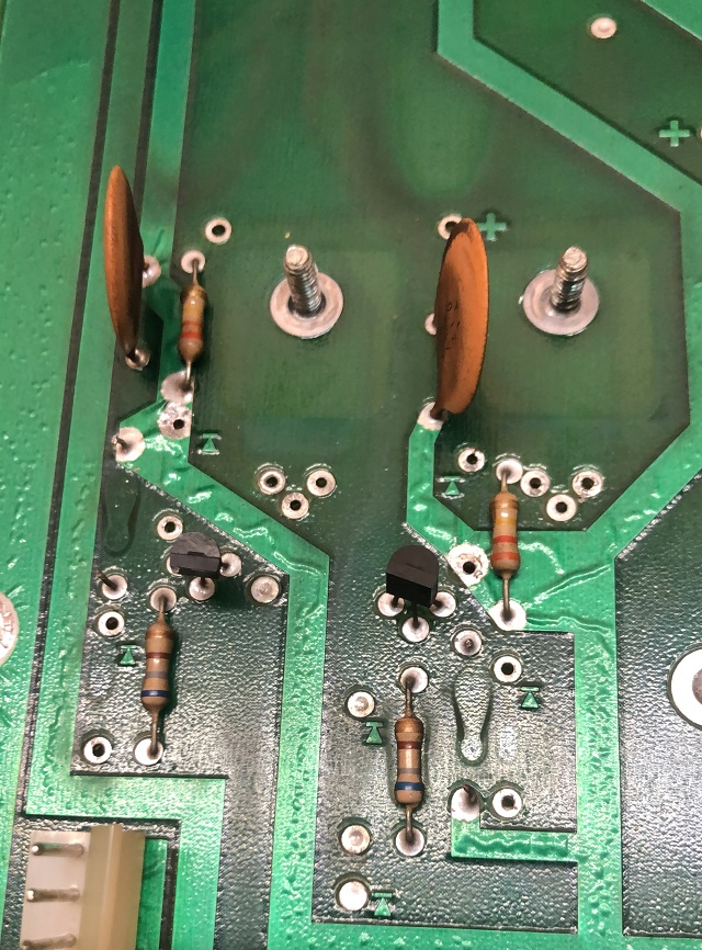 Blackout powerboard repair