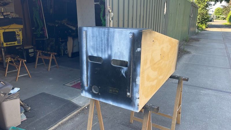 Bally CFTBL cab sanding 1