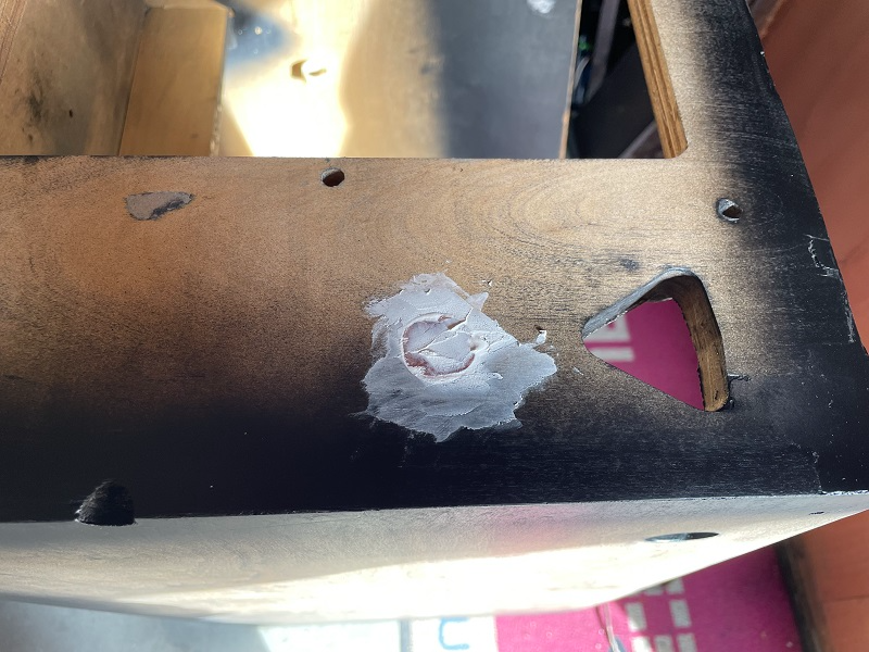 Williams congo cab wood damage