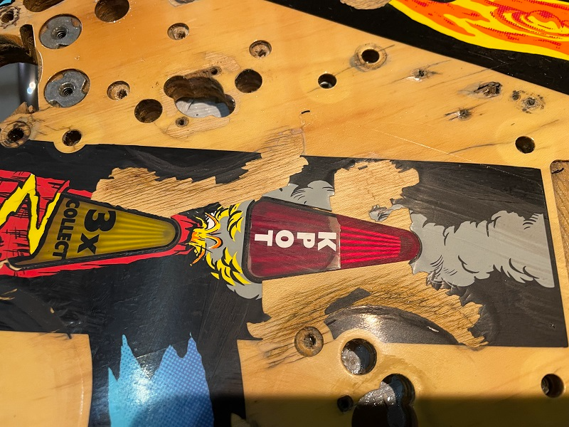 Williams congo playfield damage 5
