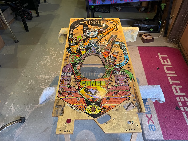 Williams congo playfield upper dirt empty
