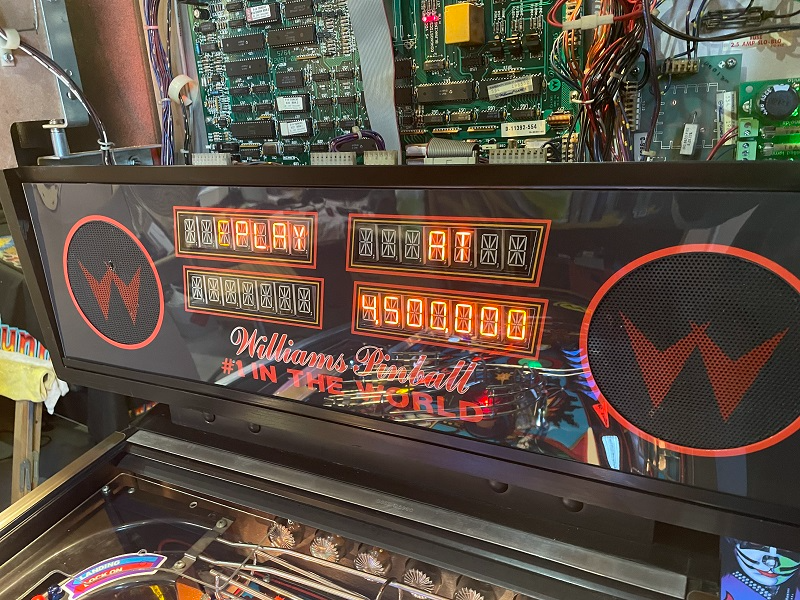 Williams F14 cabinet new led display