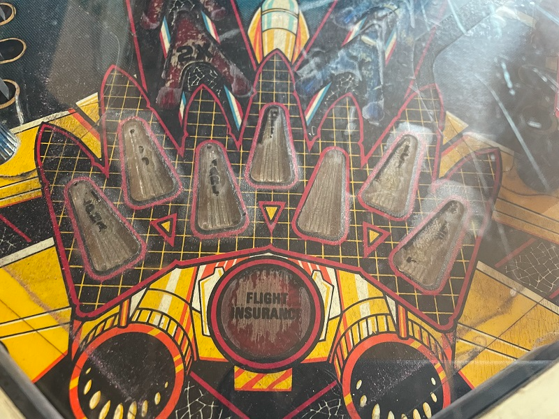 Williams F14 playfield mylar