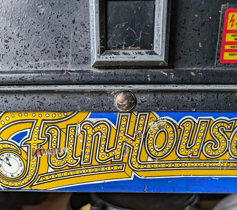 Williams funhouse front damage