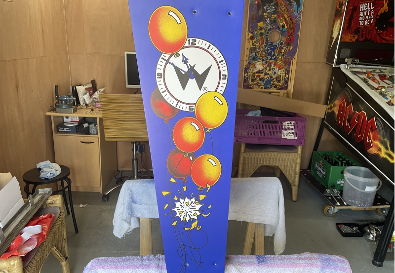 Williams funhouse head decal