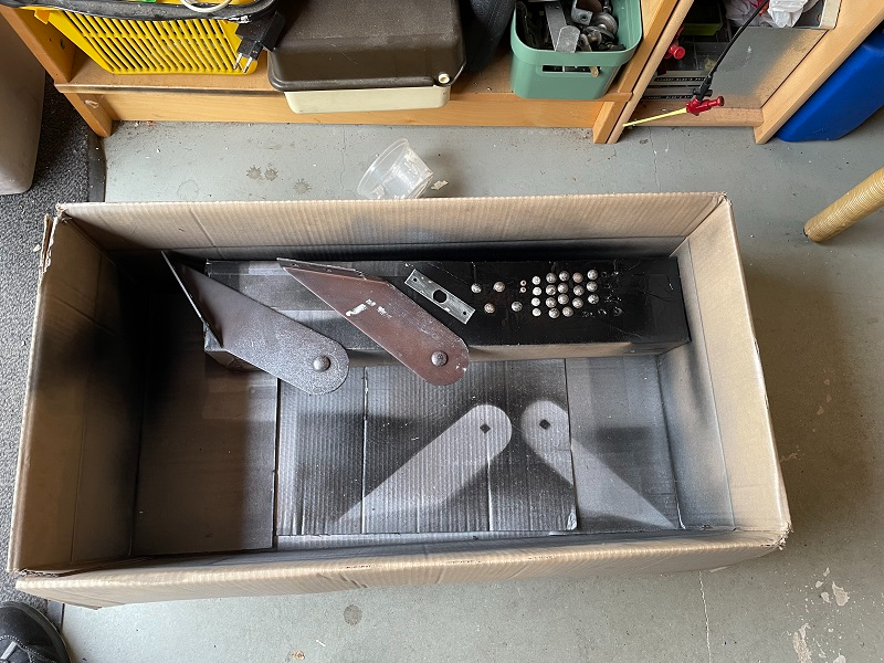 Williams funhouse head hardware before paint