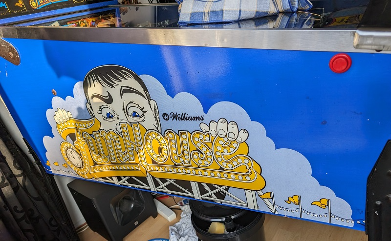 Williams funhouse side damage