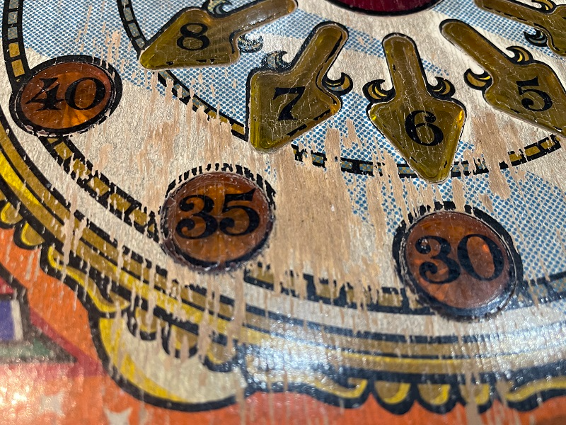 Williams funhouse versleten playfield 2
