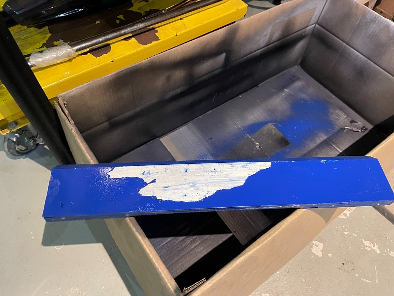 Funhouse backboard damage