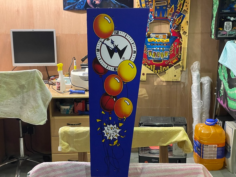 Funhouse backbox decal