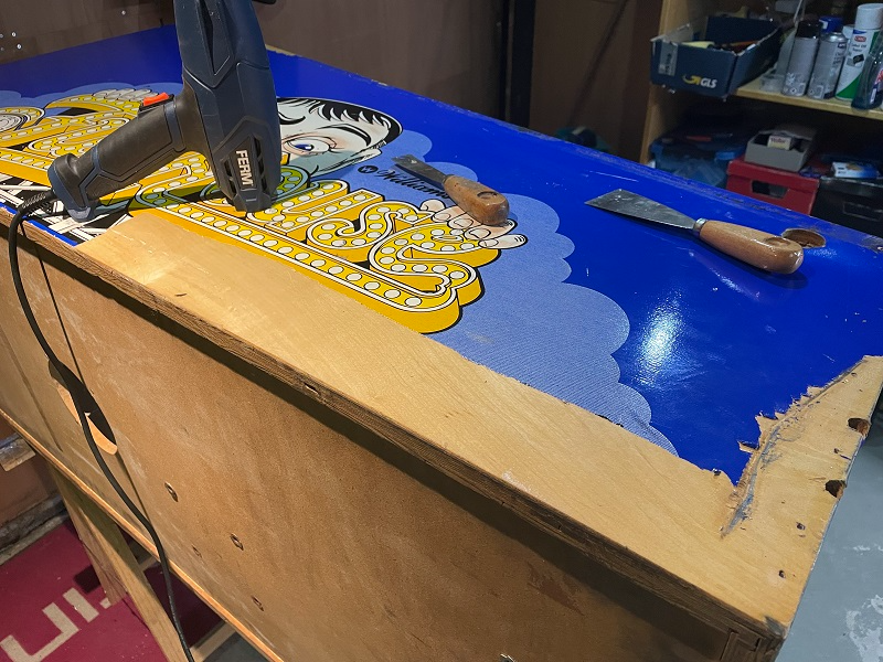 Funhouse cabinet decals eraf