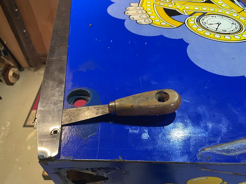 Funhouse cabinet siderails