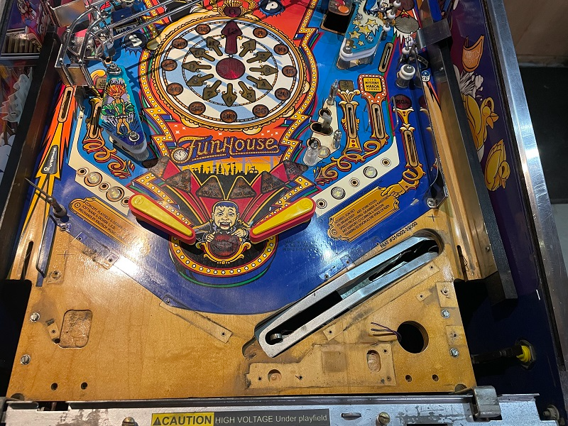 Funhouse leeghalen speelveld