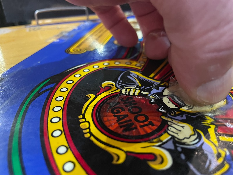 Funhouse mylar geen schade