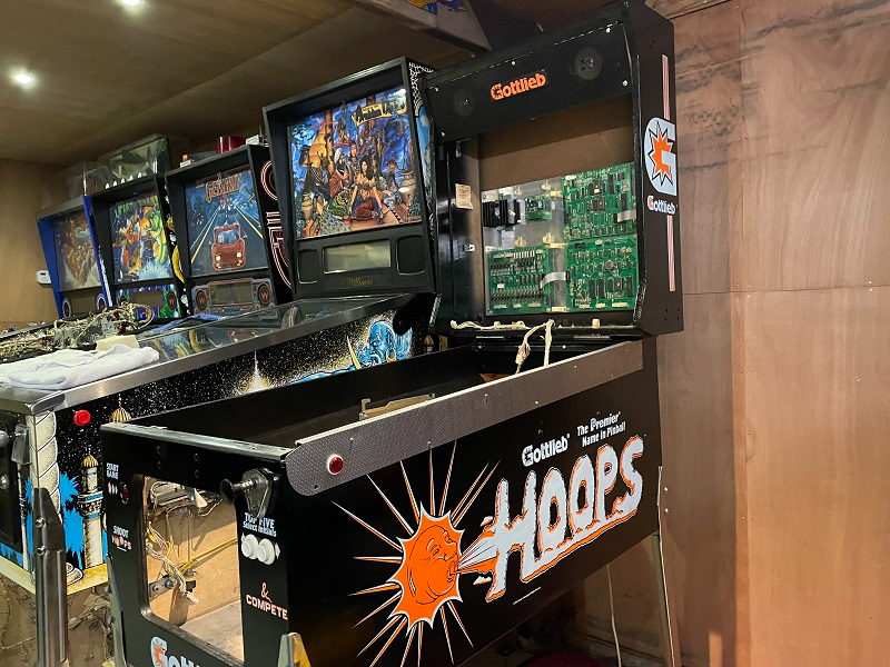 Gottlieb Hoops cabinet rebuild