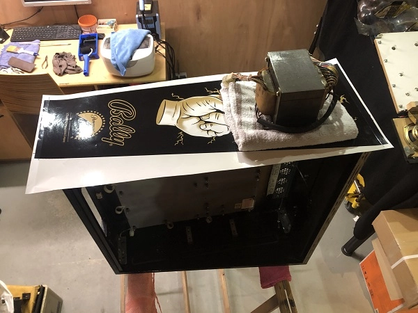 TAFG decal kopkast plakken