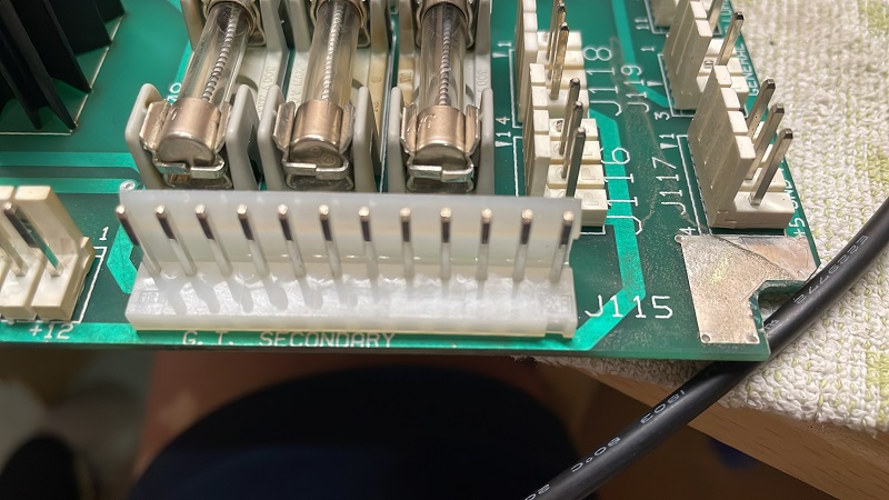 Williams Terminator 2 GI new connector