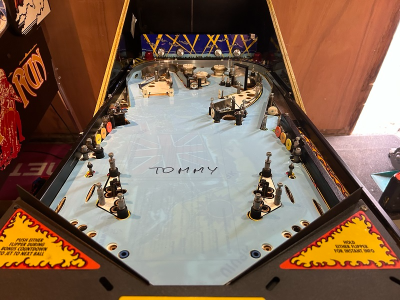 Tommy playfield protector in