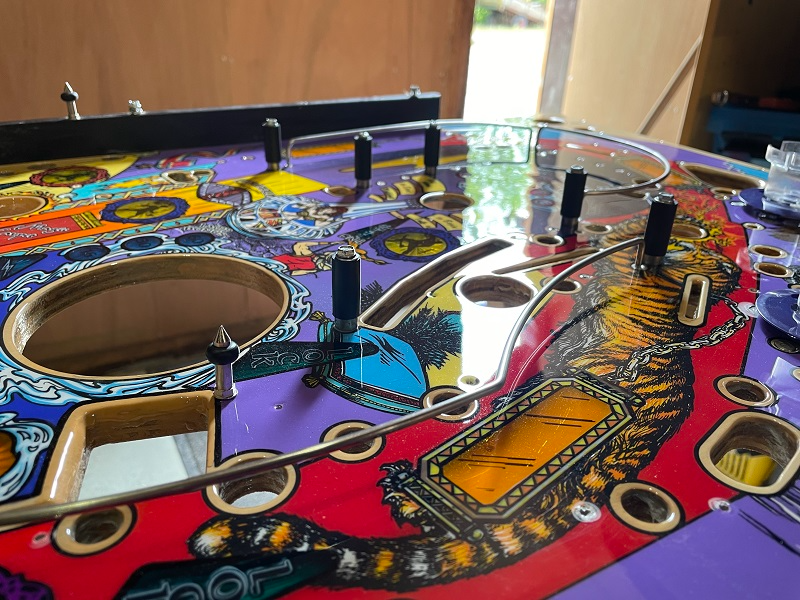 Totan playfield buildup