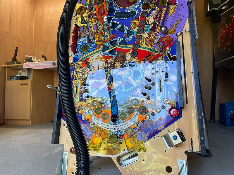 Totan playfield ready for cabinet