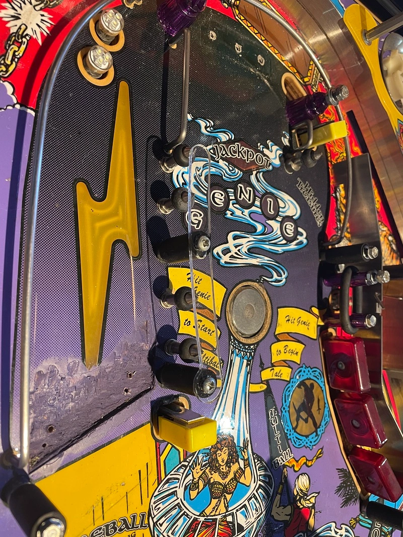 Williams Totan flipperkast restauratie