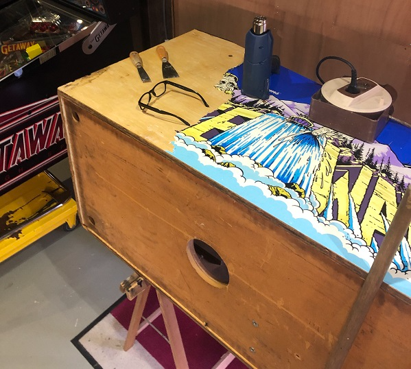 WH2O Cabinet afbranden